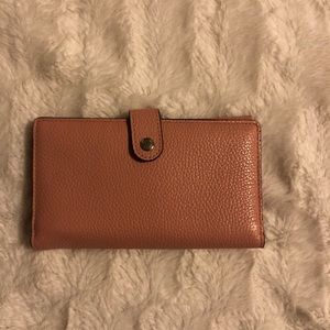 Pink coach wallet